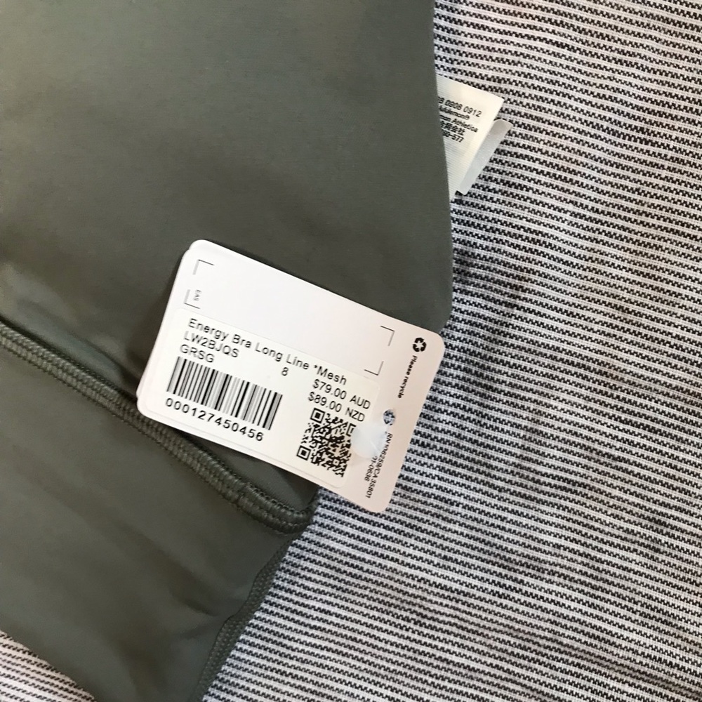 LLL Energy Longline Bra *mesh* (grey sage) - Picture 11 of 14